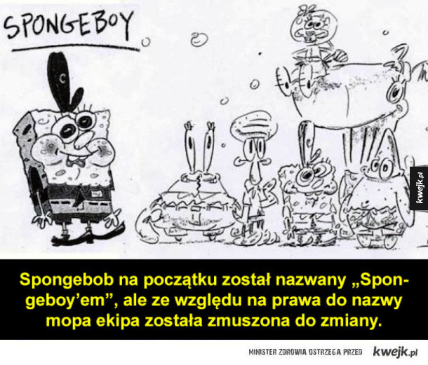 Garść ciekawostek o SpongeBobie Kanciastoportym