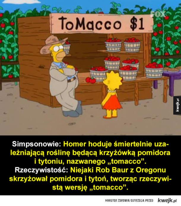 Proroczy Simpsonowie, czyli kiedy serial okazał się prawdą