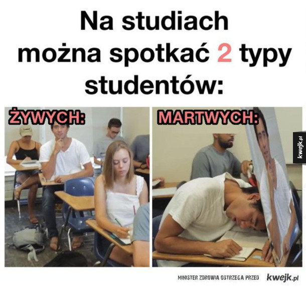 Dwa typy studentów