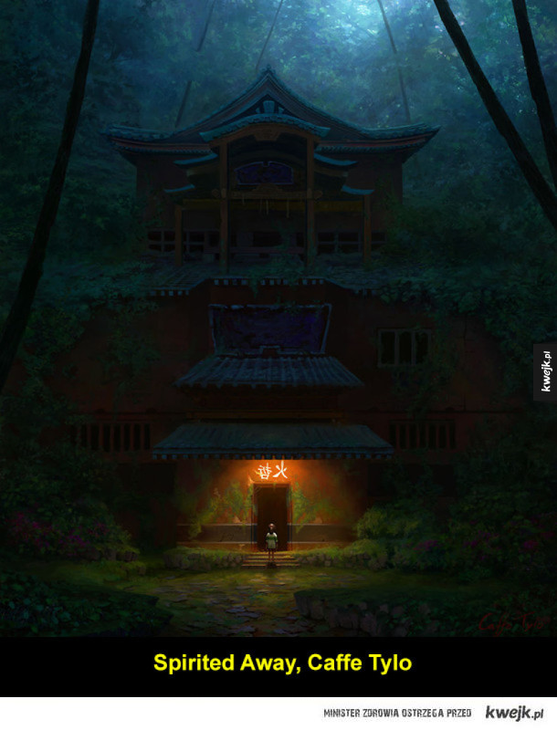 Świetne prace zainspirowane animacjami Studia Ghibli