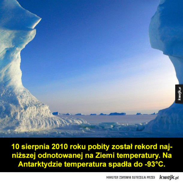 Temperaturowe rekordy