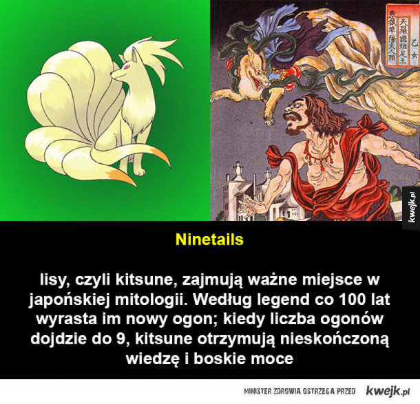 Pokemony, które powstały na podstawie legend i mitologii