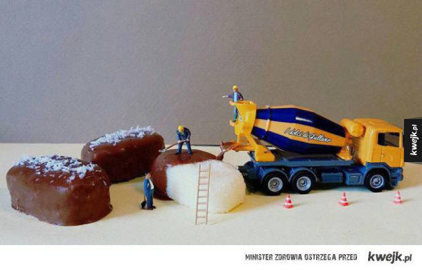 Kreatywne dioramy ze słodkości