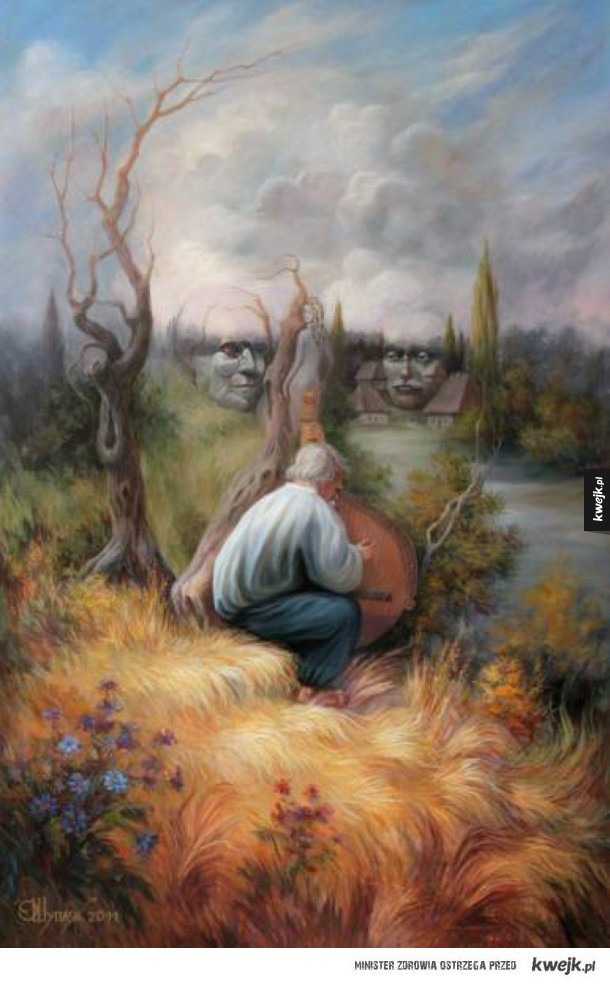 Niesamowite iluzoryczne obrazy Olega Shupliakowa
