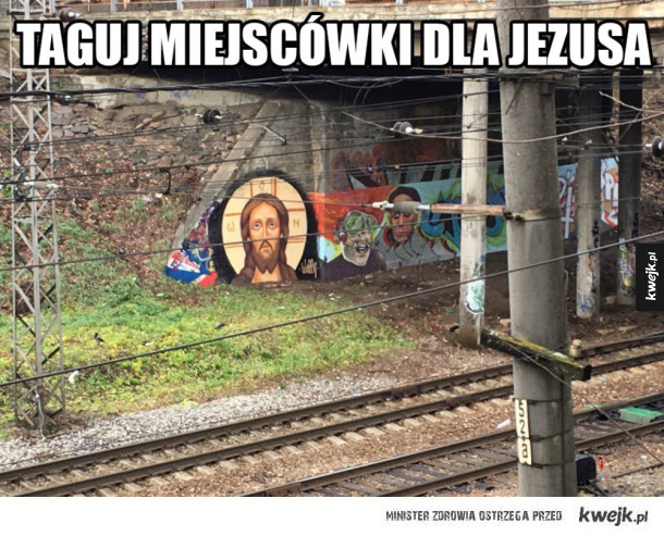 Jezus na murze