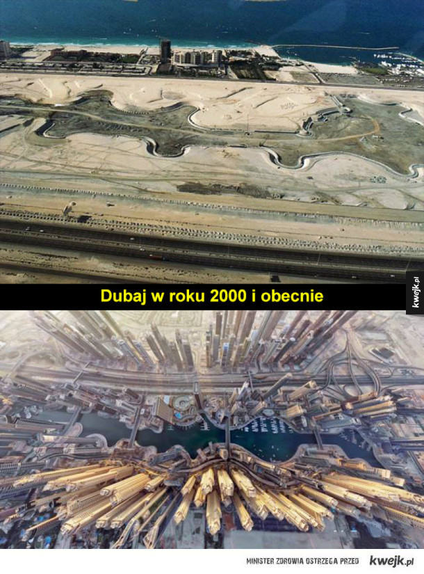 Jak się zmieniały panoramy miast na przestrzeni lat