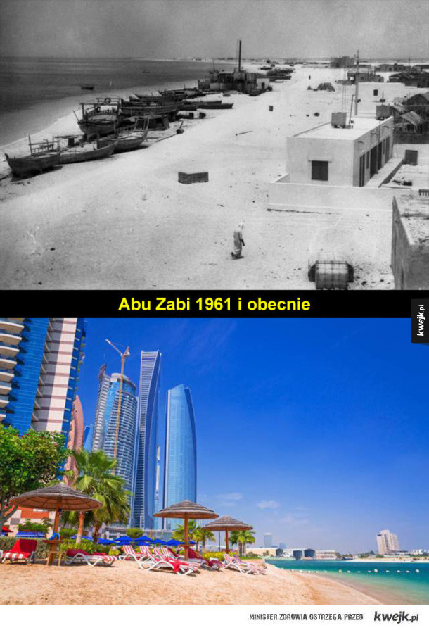 Jak się zmieniały panoramy miast na przestrzeni lat