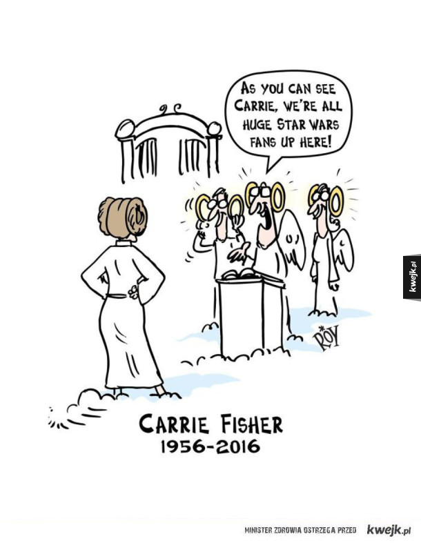Artyści oddają hołd Carrie Fisher
