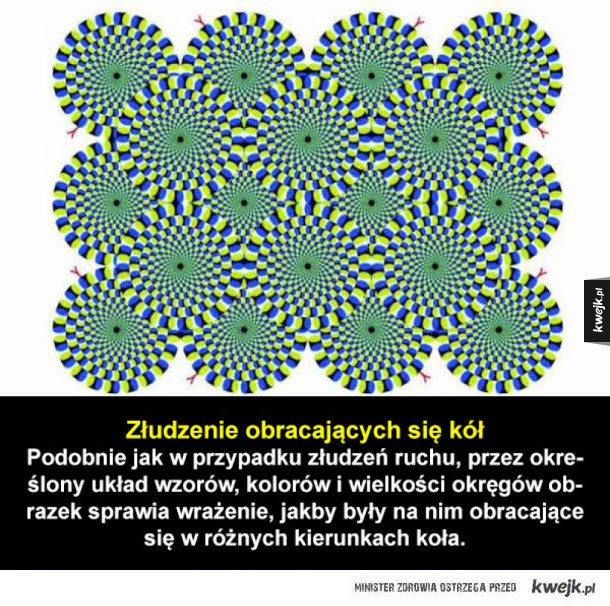 Najpopularniejsze złudzenia i iluzje optyczne