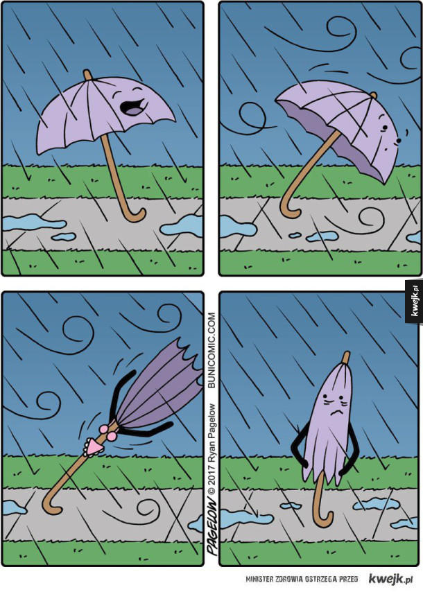 historia pewnej parasolki