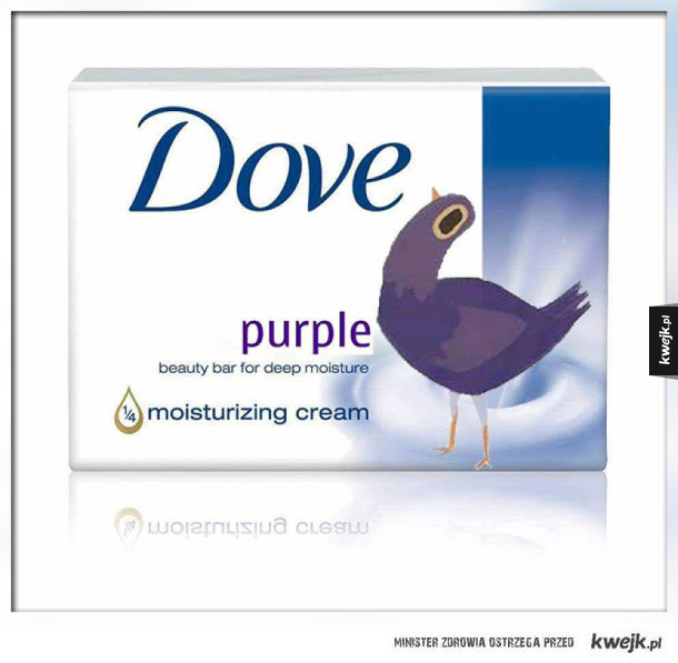 Trash Dove - fioletowy gołąb, który błyskawicznie podbił internet