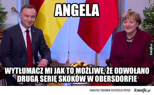 Najlepsze memy po wizycie Angeli Merkel w Polsce