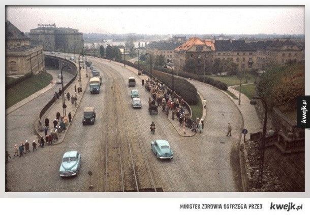 Jedyne w swoim rodzaju kolorowe zdjęcia Warszawy z 1960 roku