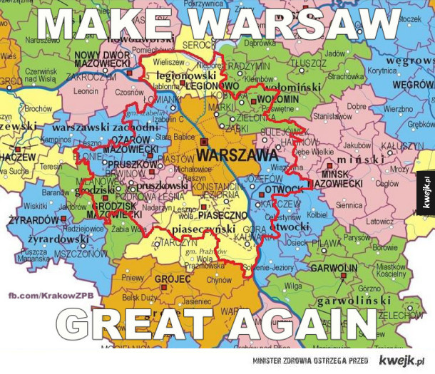 Memy o Warszawie od morza do morza