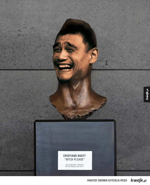 Reakcje internautów na posąg Ronaldo