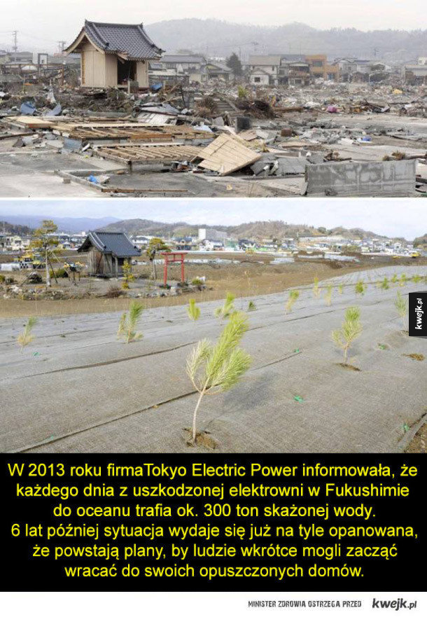 Fukushima - 6 lat po katastrofie