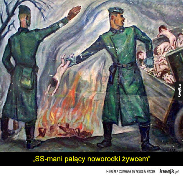 Przerażające obrazy polskiego malarza z obozu w Oświęcimiu