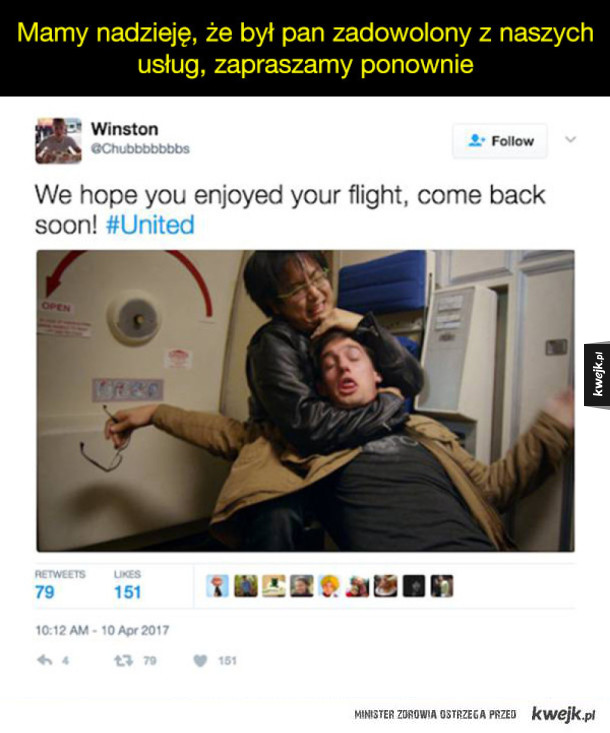 Linie lotnicze wywaliły pasażera z samolotu, Internet zareagował