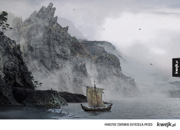 Grafiki Rasmusa Berggreena inspirowane nordycką mitologią