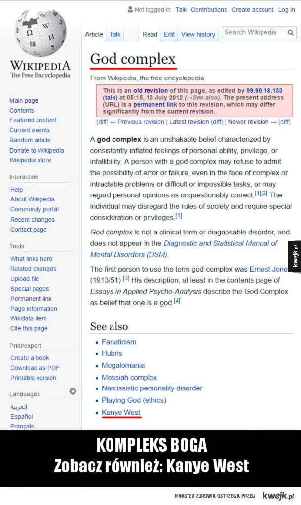 Najlepsze przeróbki haseł na Wikipedii dokonane przez internetowych wandali