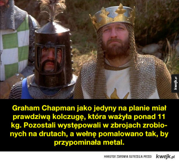 Czego mogliście nie wiedzieć o filmie "Monty Python i Święty Graal"