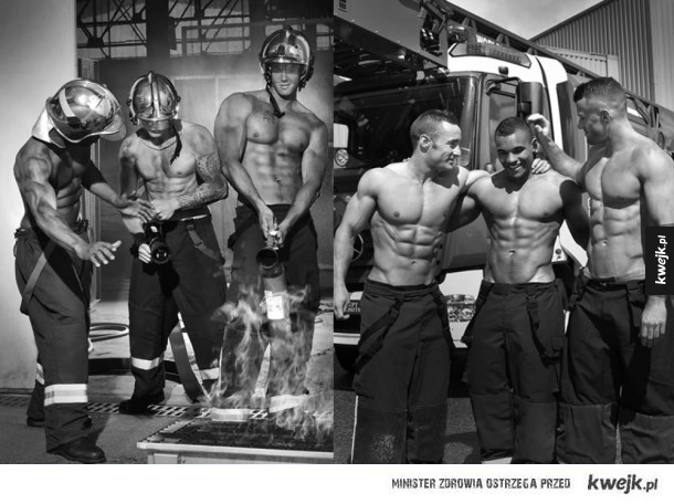 Strażacy z okazji dnia strażaka