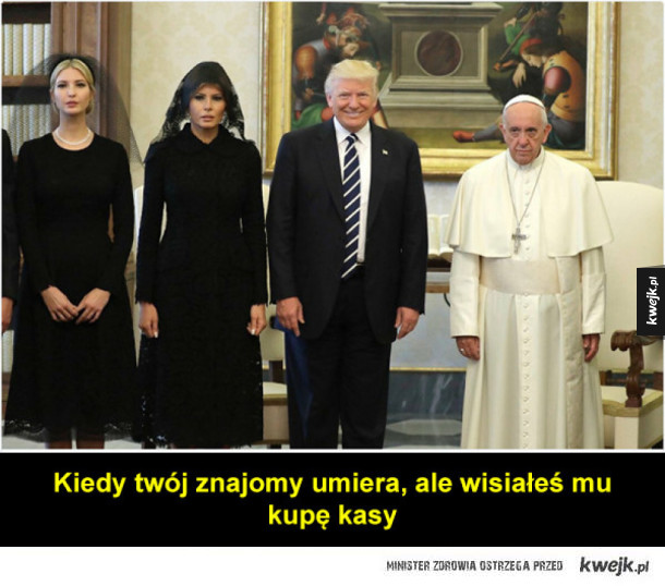 Donald Trump z wizytą u papieża Franciszka