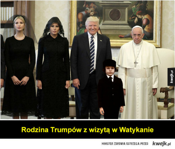 Donald Trump z wizytą u papieża Franciszka