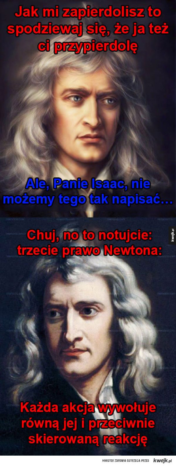 Tak powstało Trzecie Prawo Newtona