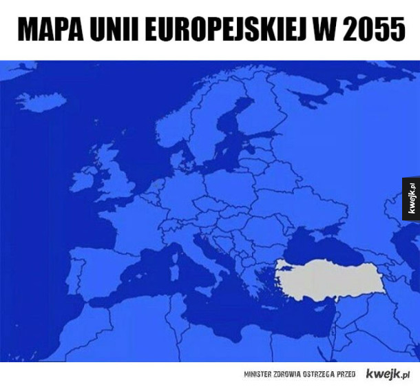 Mapa unii Europejskiej