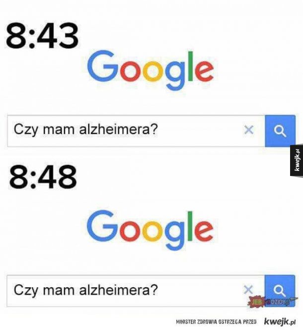 Czy mam Alzheimera?