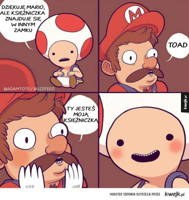 Mario postanowił zmienić plan