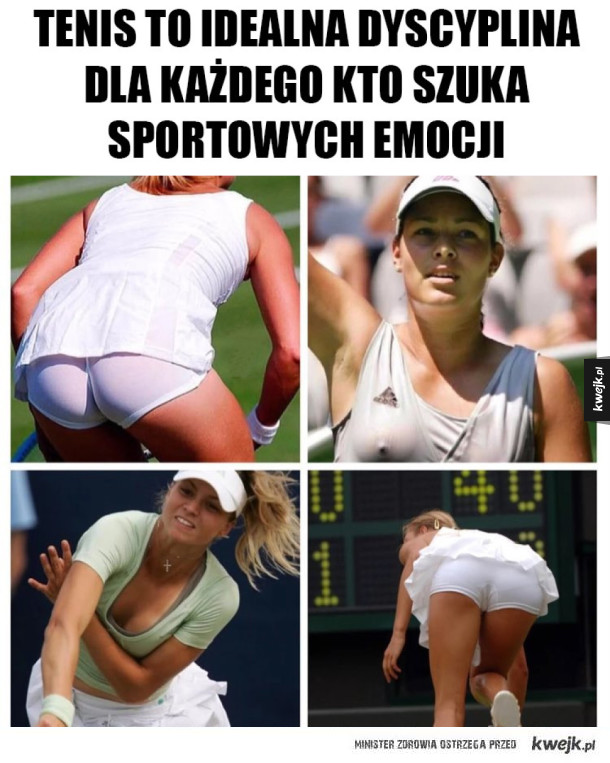 Tenis to piękny sport