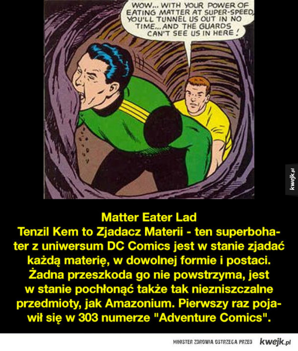 Najdziwniejsi komiksowi superbohaterowie