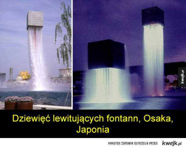 Najciekawsze fontanny z całego świata