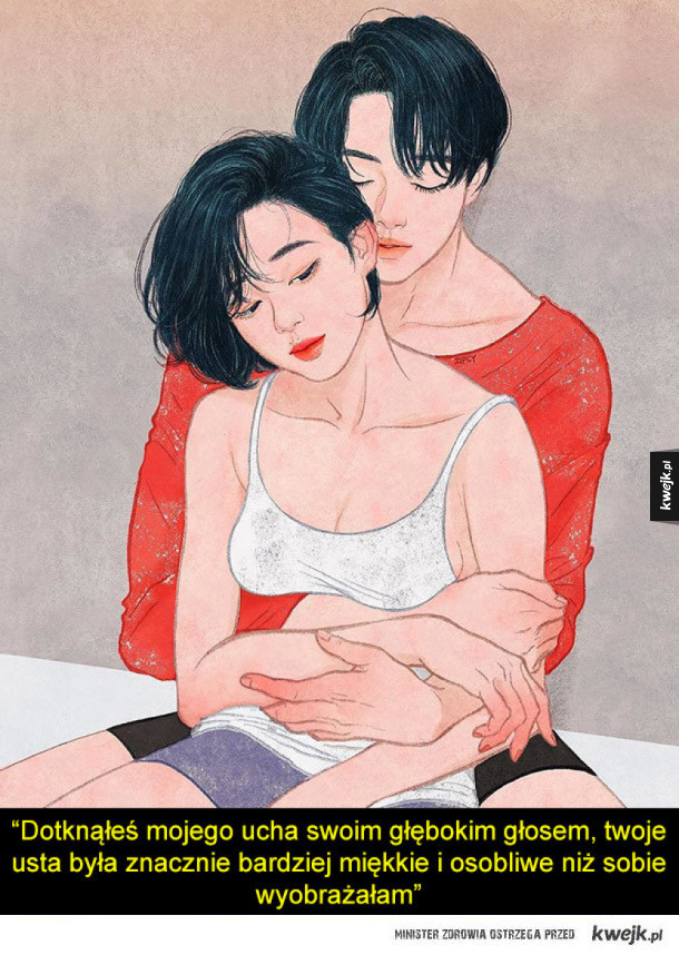 Intymność w związku pięknie ukazana przez koreańską artystkę Yang Se Eun