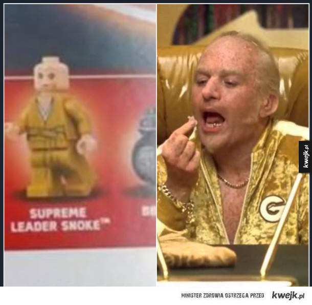 Internet reaguje na Supreme Leadera Snoke'a