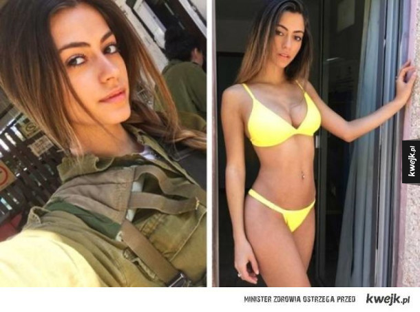 Piękne żołnierki z izraelskiej armii