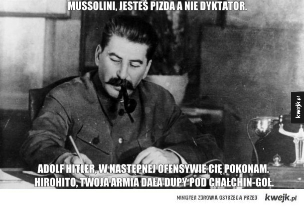 Stalin wyjaśnia