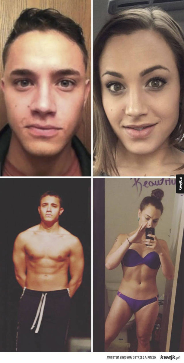 Ludzie przed i po zmianie płci
