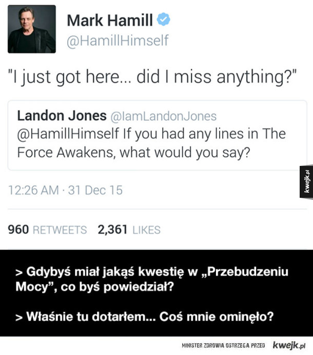 Mark Hamill jest najlepszy