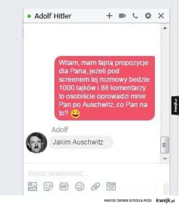 Rozmowa z Adolfem