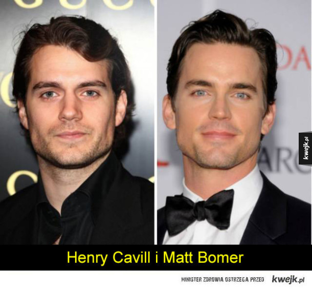 Aktorzy i aktorki, którzy wyglądają identycznie, mimo że nie są spokrewnieni