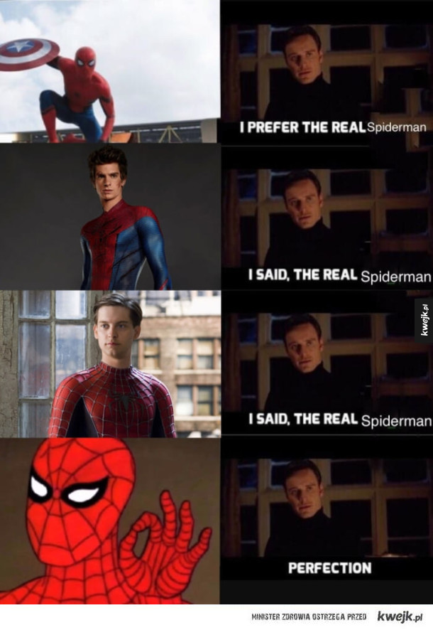 Spiderman jest tylko jeden