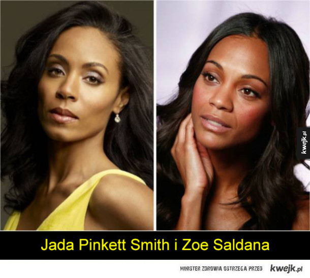 Aktorzy i aktorki, którzy wyglądają identycznie, mimo że nie są spokrewnieni
