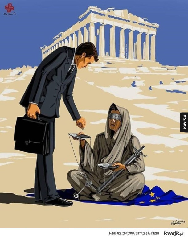 Szokujące ilustracje, które pokazują, jak wygląda „sprawiedliwość” w różnych krajach