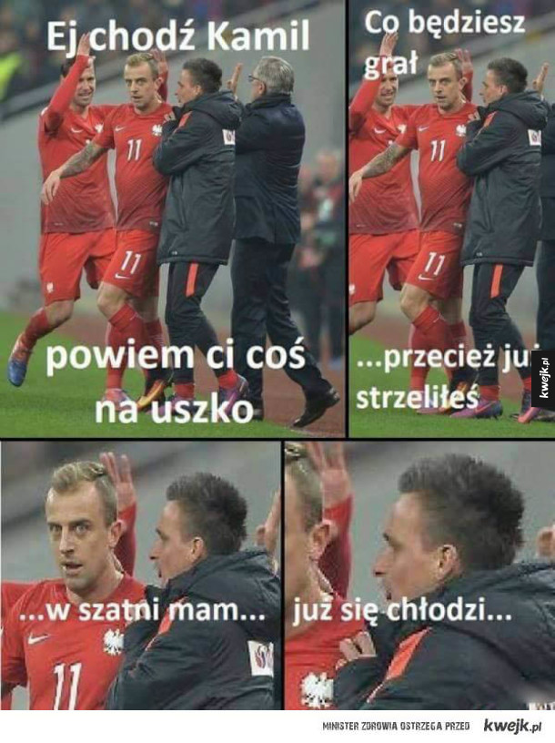Memy po meczu Polska - Czarnogóra