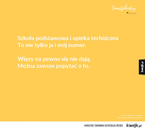Wiersze ze słownika T9