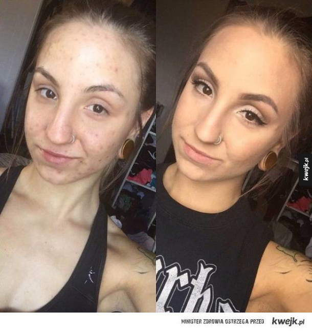 Prawdziwa siła makijażu