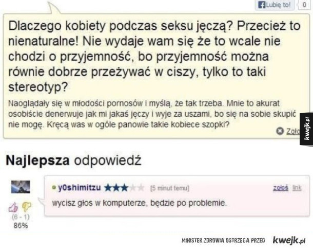 Mistrzowskie odpowiedzi na najgłupsze problemy polskich internautów